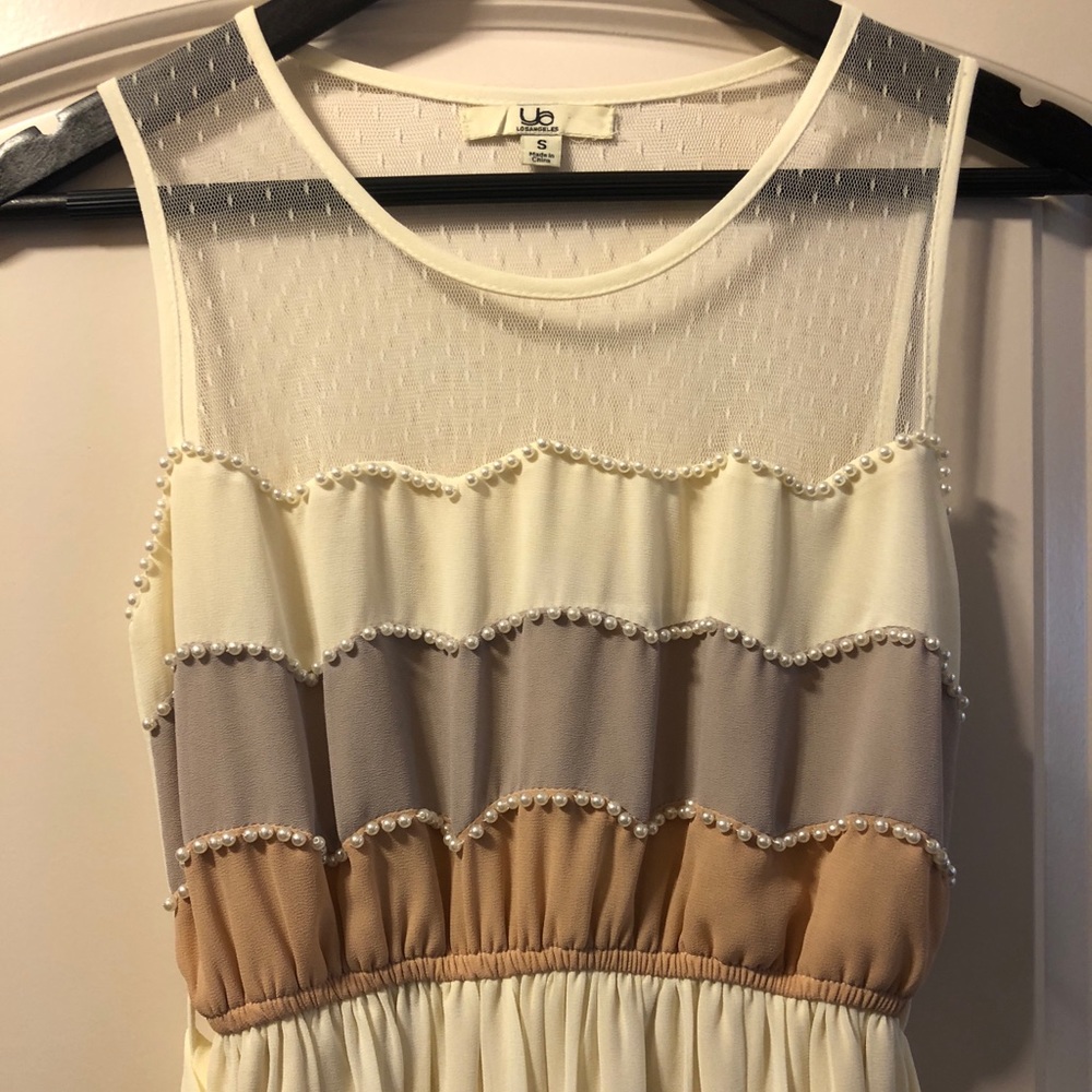 Neutral Colored Cocktail Dress